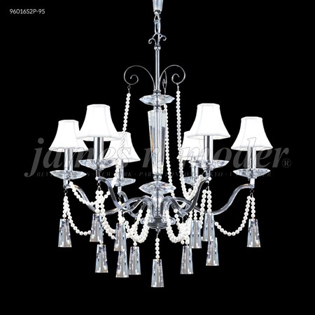James R Moder Pearl Collection 6 Arm Chandelier 96016S2P